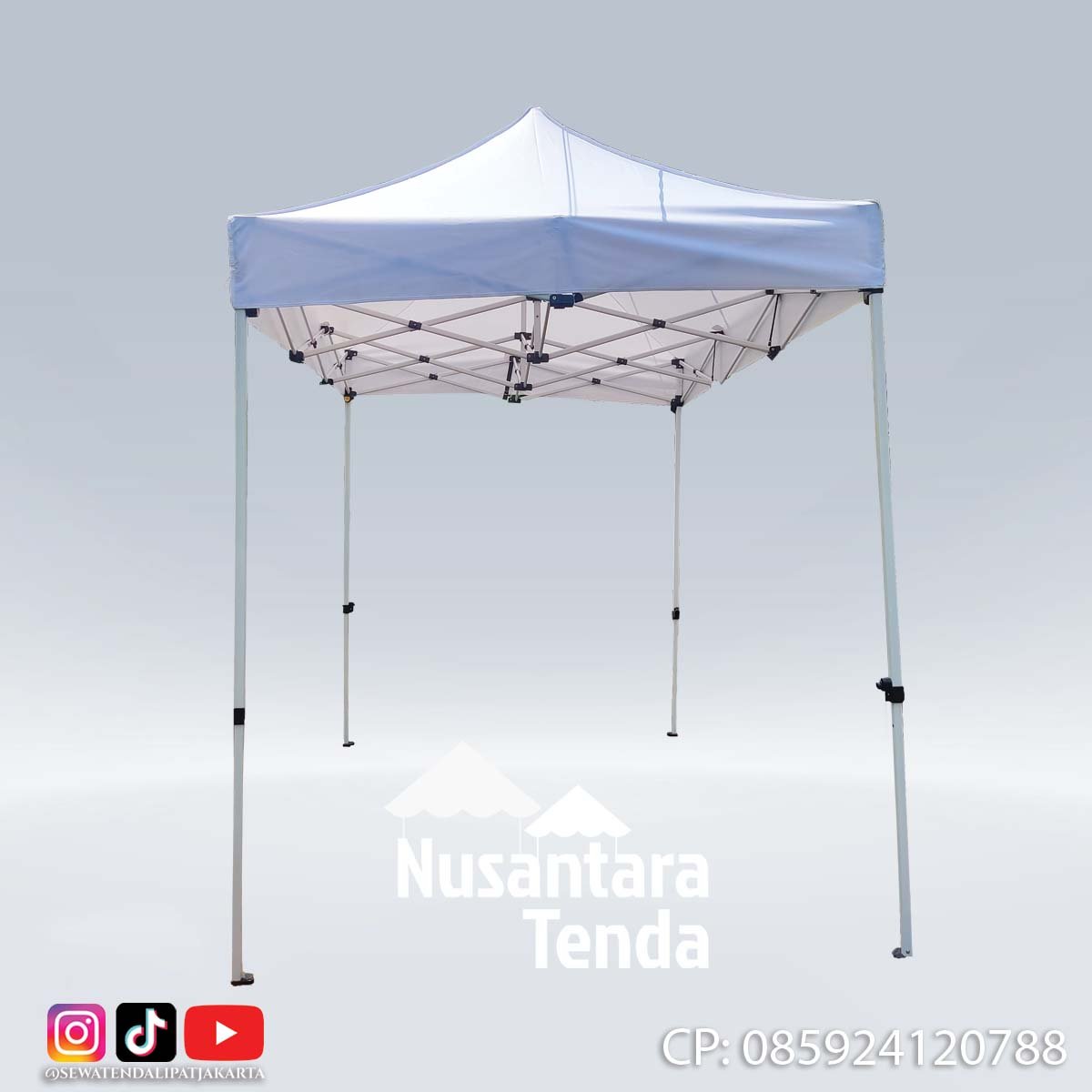 sewa tenda lipat 2x2 event bazar murah di jakarta